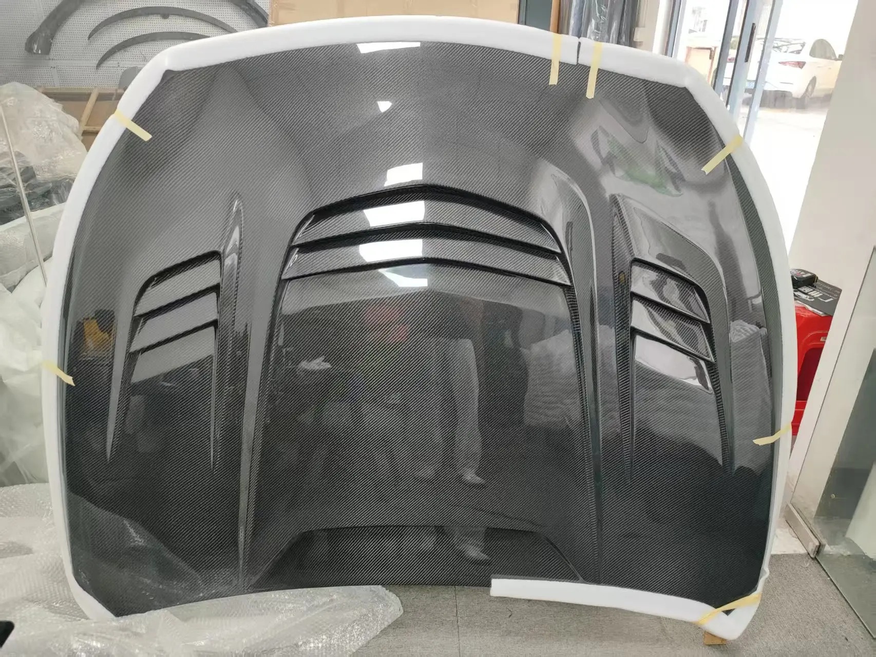 Carbon Fiber HOOD for Infiniti Q50 2014-2021 | Demon Style Front Bonnet Replacement | OEM-Style Fit